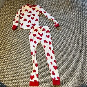 Carter's Kids Valentine's PJs Size 10